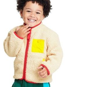Toddler Adaptive Contrast Pocket Sherpa
Jacket - LEGO® Collection x Target